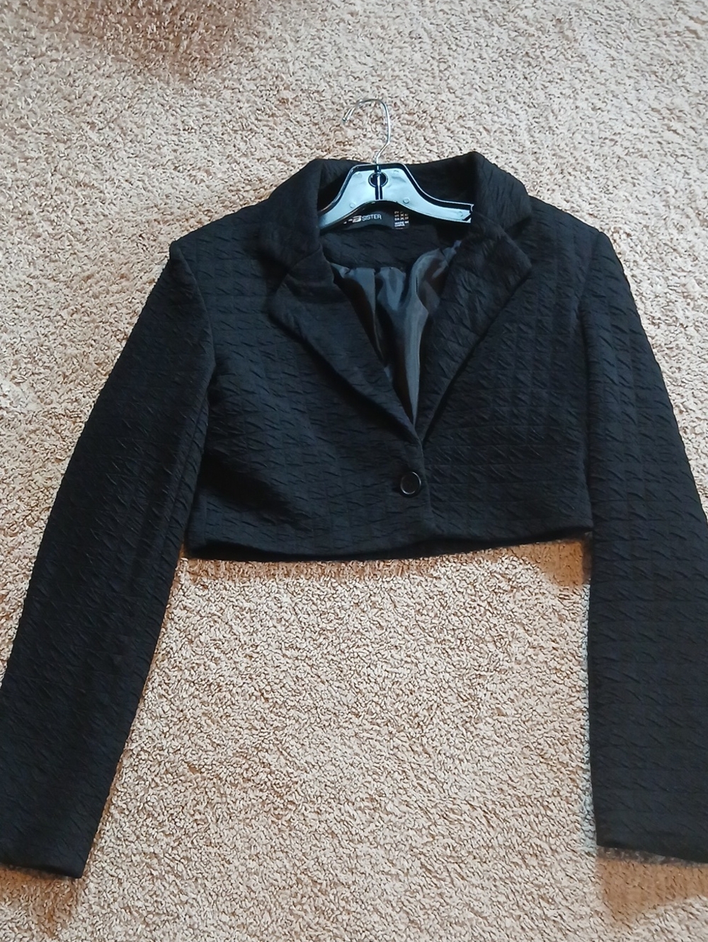 ✅️ Blazer Color Black FB Sister